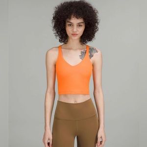 Lululemon Align Tank in Orange Soda